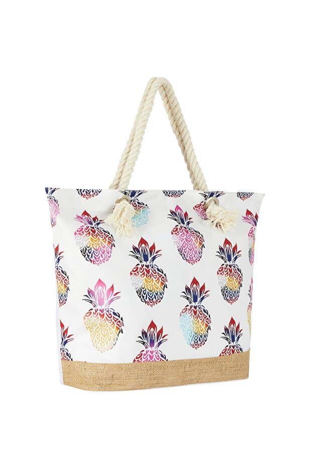 حقيبة الشاطئ الصيفية بالأناناس - 6