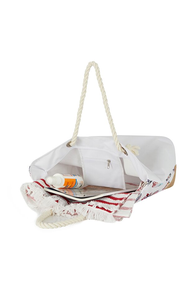 حقيبة الشاطئ الصيفية بالأناناس - 8