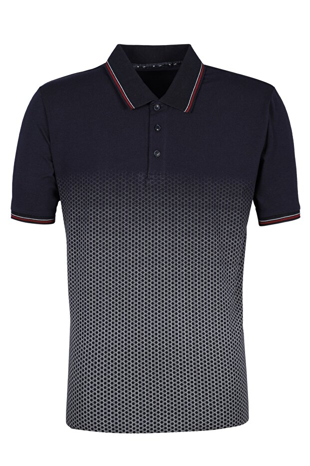 Lyc Süprem Polo Yaka Düğmeli Erkek Tshirt - 1