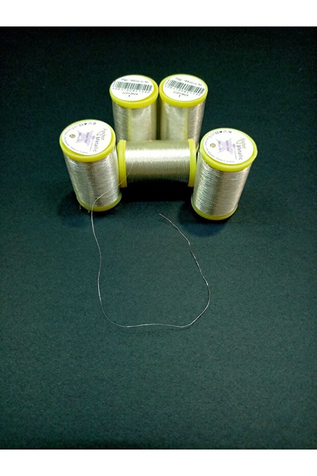 Anchor Embroidery Machine Glitter No 1 Silver (1 Box 5 Pieces)