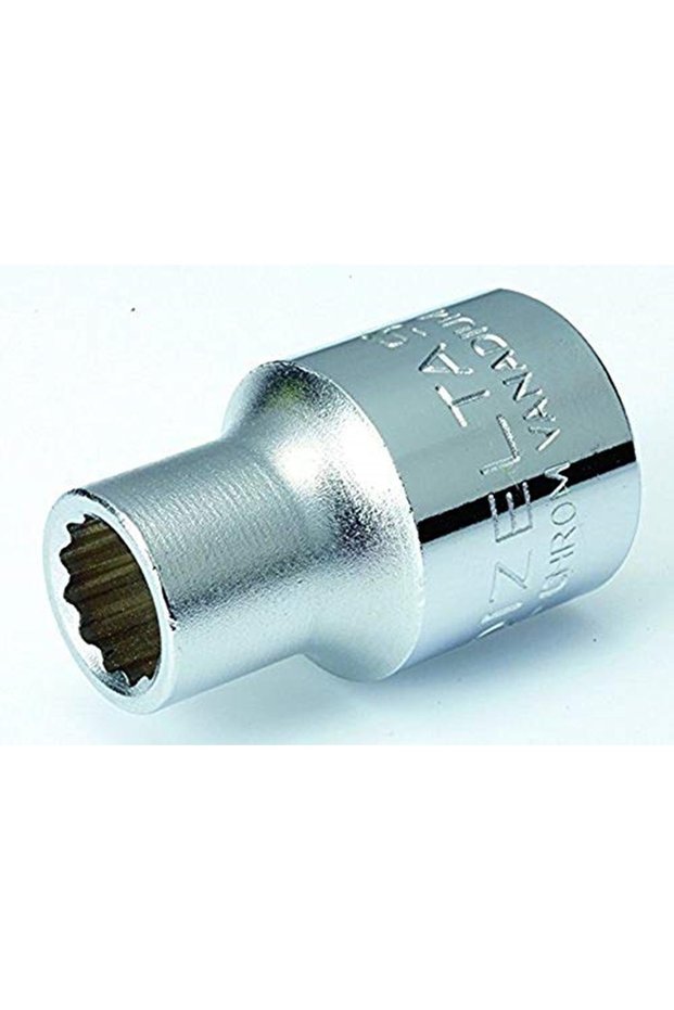 1413061011 15/32" Sae 1/2" Twelve Corner Socket Wrench, Chrome