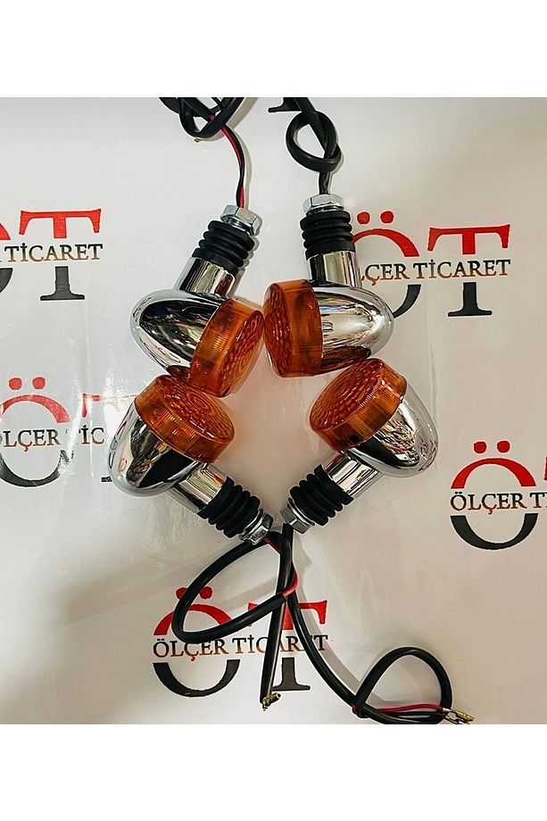 Motorsiklet Sinyali Asya Kuba Cg125 Sinyal Çıta Takım (4 Adet) - 1