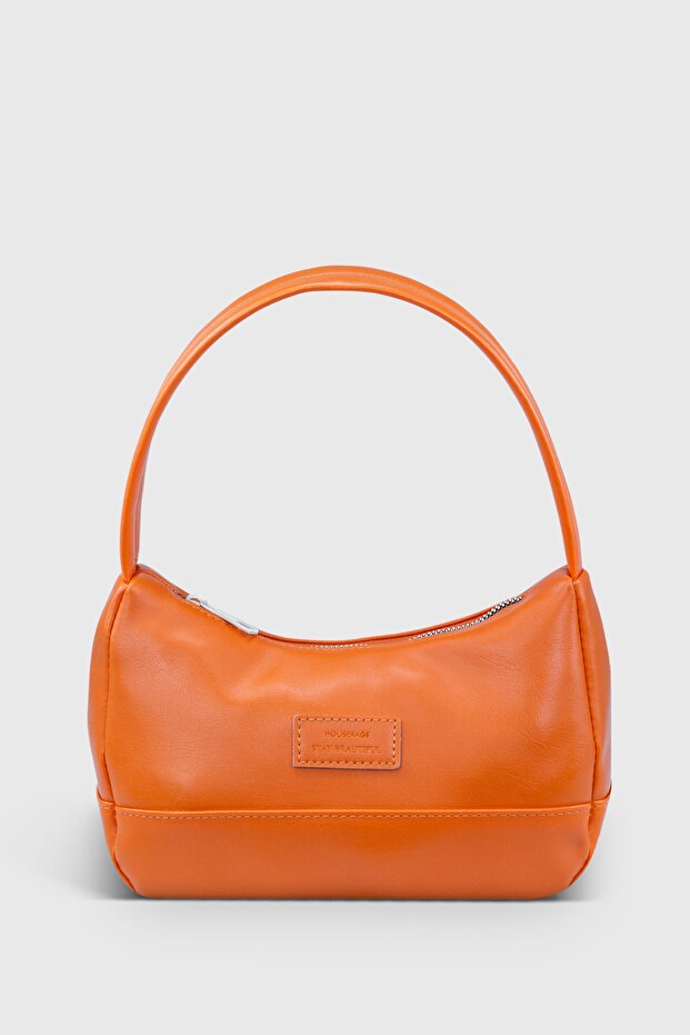 Women's Orange Baguette Bag 197
