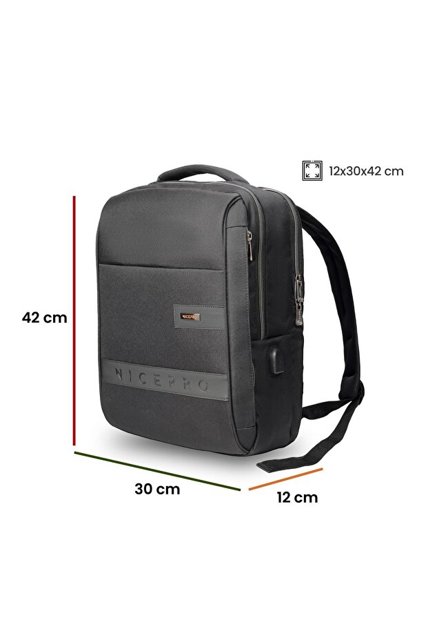 Prestige Smart Notebook Backpack-black - 5