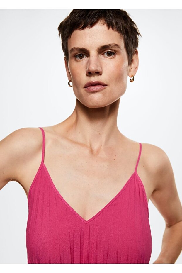 Pilili Kemerli Elbise - 7