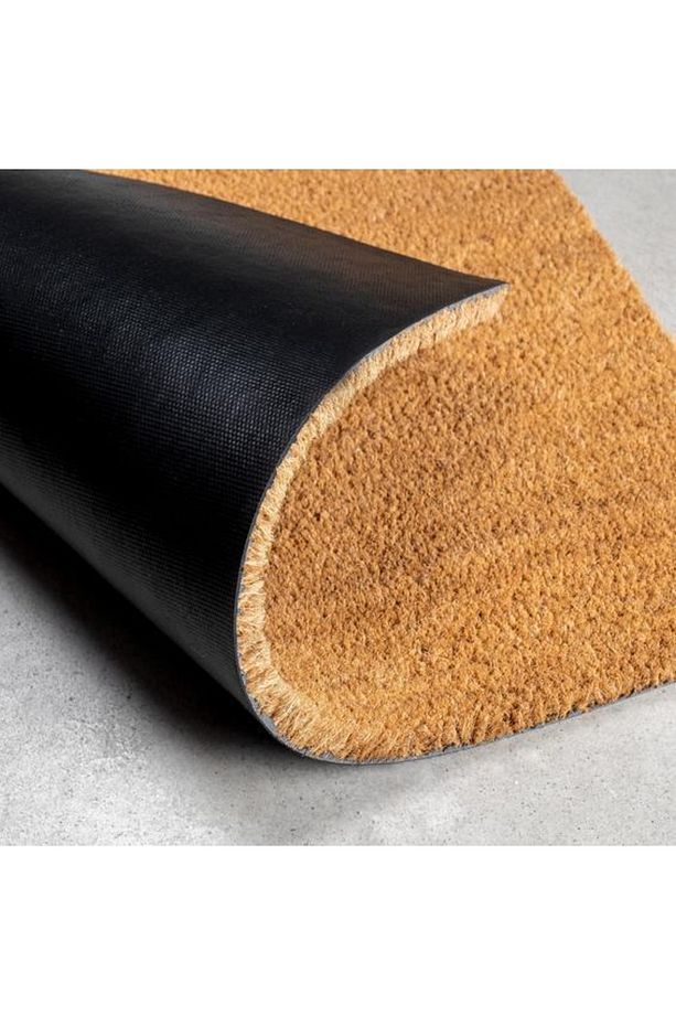 Koko Paspas Kapı Önü Kaliteli Kaymaz Pvc Taban Coco Paspas 40x60 Cm - 3
