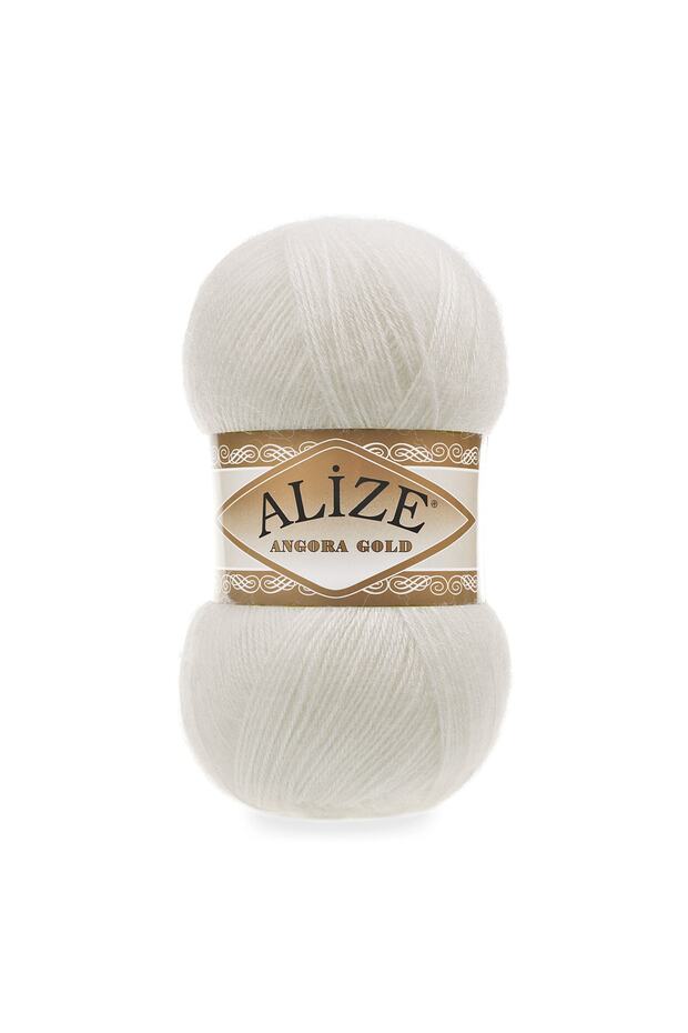 Angora Gold 450 Pearl 100 Gr. Knitting Yarn 20% Wool - 80% Acrylic 100 Gr - 550 M