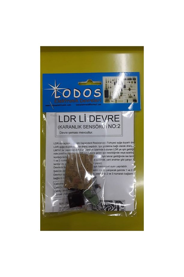 Ldr Li Devre ("karanlık Sensörü ") Lodos Elektronik Hobby Devre - 1