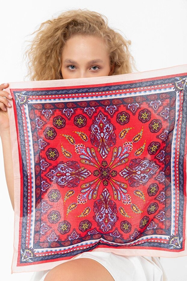 Shawl Pattern Scarf Bandana