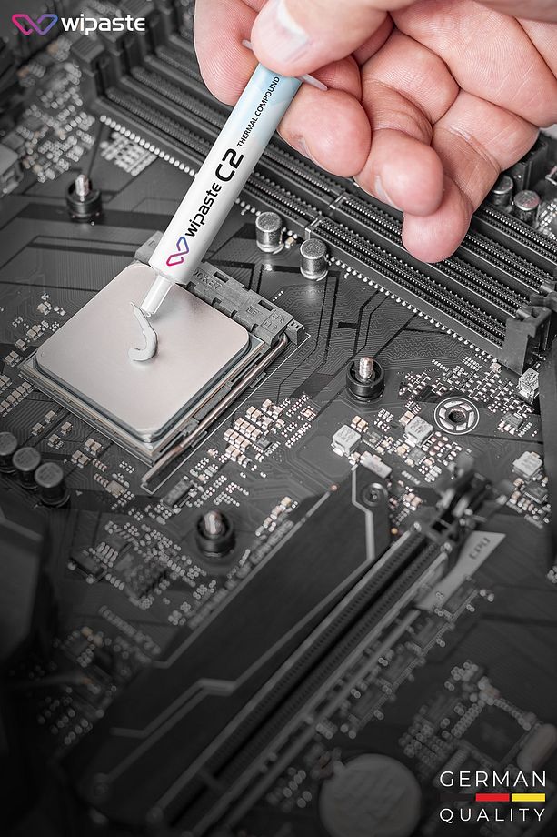 C2 4gr Yüksek Performanslı Alman Termal Macun - 5