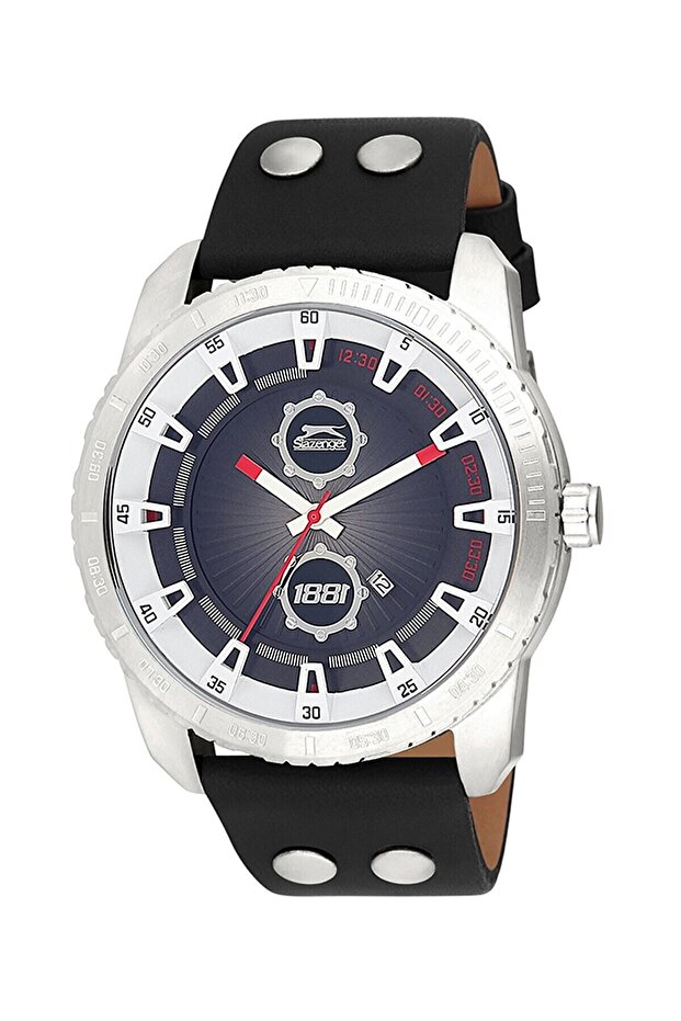 Sl.1201.02 5 Atm Steel Case 1881 Lettered Men's Wristwatch