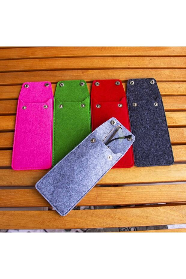 Bellalithe Special Design Glasses Case Double Click Gray - 5