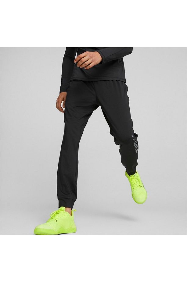 Traın Fıt Polyspan Jogger Siyah Erkek Spor Performans Eşofman Altı - 5
