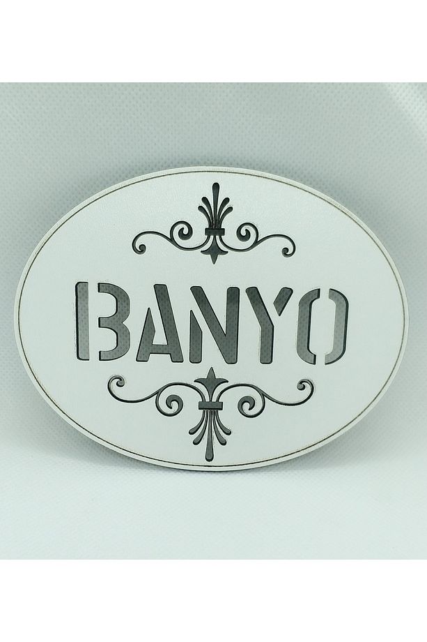 Wc-banyo-mutfak Kapı Tabelası, Tuvalet, Banyo, Mutfak Kapı Dekoru - 1