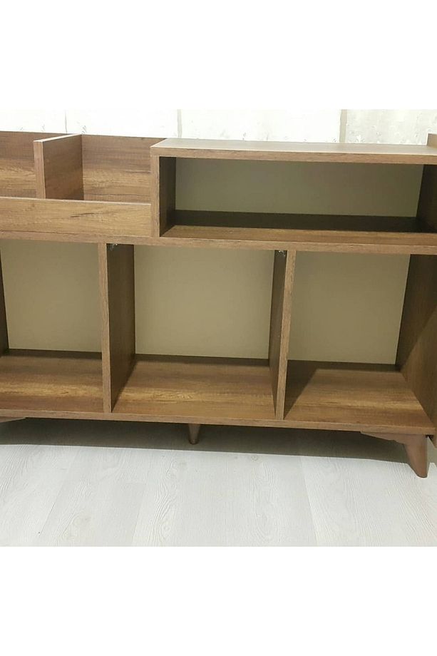 Plak Ve Pikap Dolabı Lityum ( Eskitme Çokku Göz ) ((mdf))) Kampanya - 2