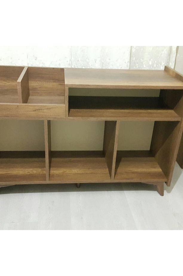 Plak Ve Pikap Dolabı Lityum ( Eskitme Çokku Göz ) ((mdf))) Kampanya - 4