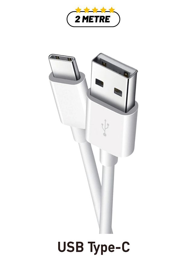 Xiaomi Redmi Note 7 Uyumlu Hızlı Şarj Kablosu 2 Metre Usb Type C Şarj Ve Data Kablosu - 3