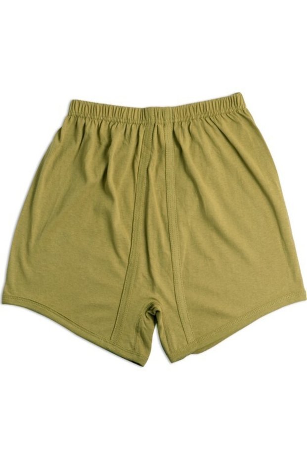 Underwear 6 Pack Military Green Long Boxer Briefs