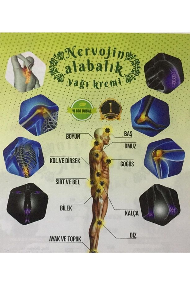 Nervojin Alabalık Yağı Kremi 100ml 5adet - 4