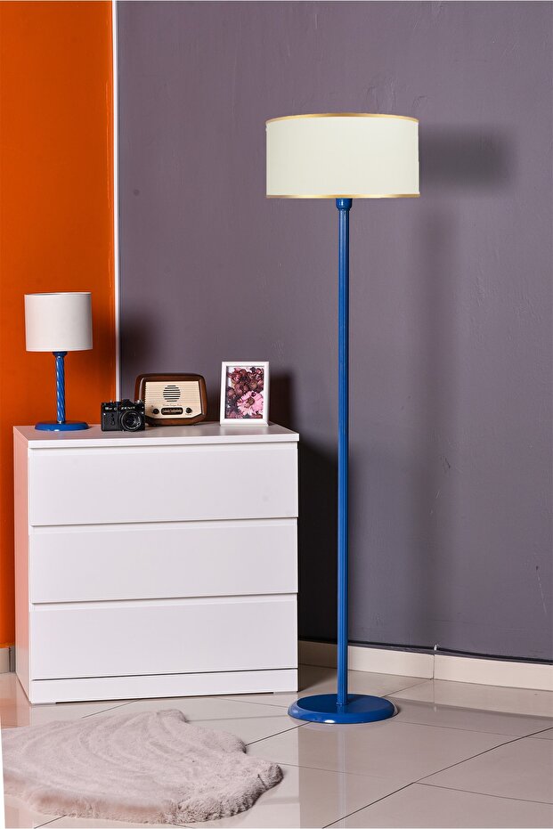 Basic Mavi Lambader - 3