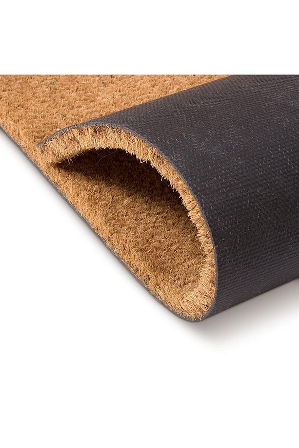 Koko Paspas Kapı Önü Kaliteli Kaymaz Pvc Taban Coco Paspas 40x60 Cm - 1