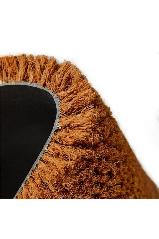 Koko Paspas Kapı Önü Kaliteli Kaymaz Pvc Taban Coco Paspas 40x60 Cm - 4