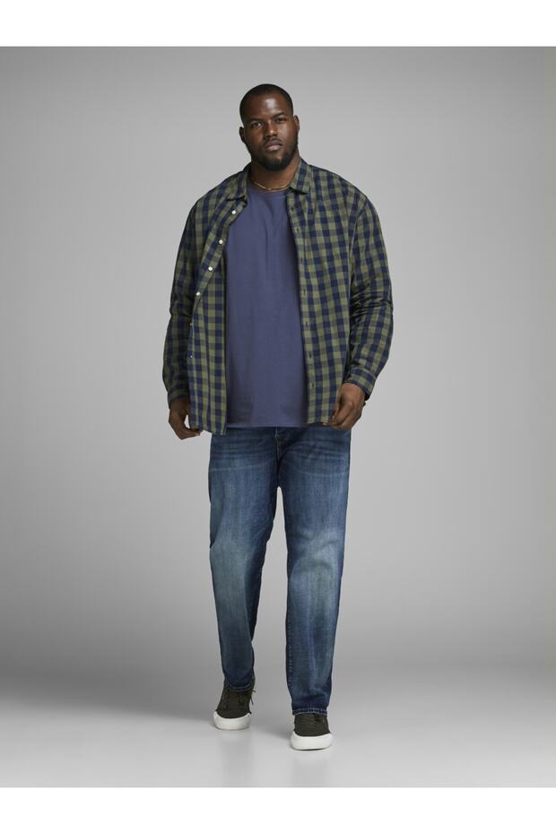 Bisiklet Yaka Basic Tişört - 2