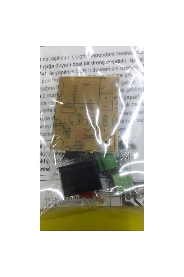 Ldr Li Devre ("karanlık Sensörü ") Lodos Elektronik Hobby Devre - 3