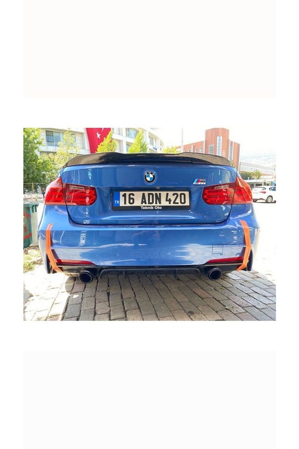 Bmw F30 M Performance Sağ Ve Sol Tek Çıkış Difüzör 2012- Sonrası - 1
