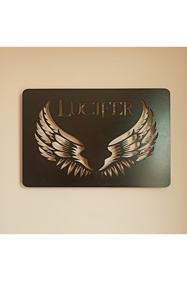 Lucifer Led Işıklı Tablo - 4