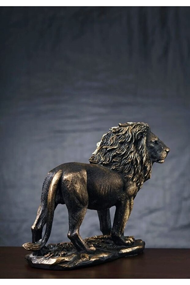 Aslan Biblo Heykel Dekor - 1