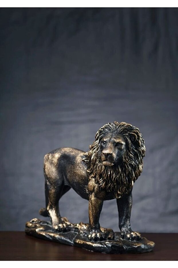 Aslan Biblo Heykel Dekor - 2