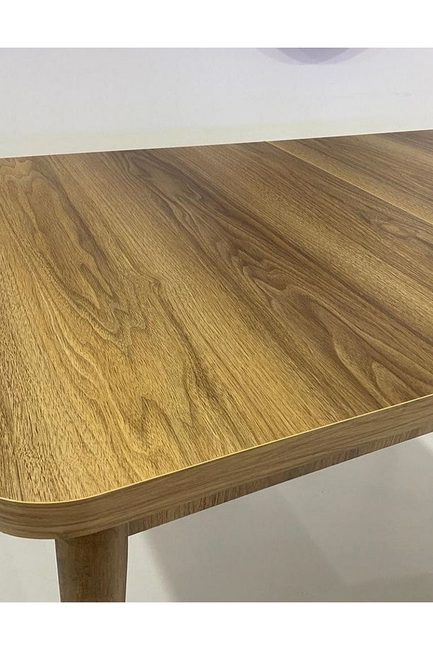 6 Kişilik Açılır Mdf Masa Sandalye Takımı Mutfak Masası Takımı Salon Masası - 3