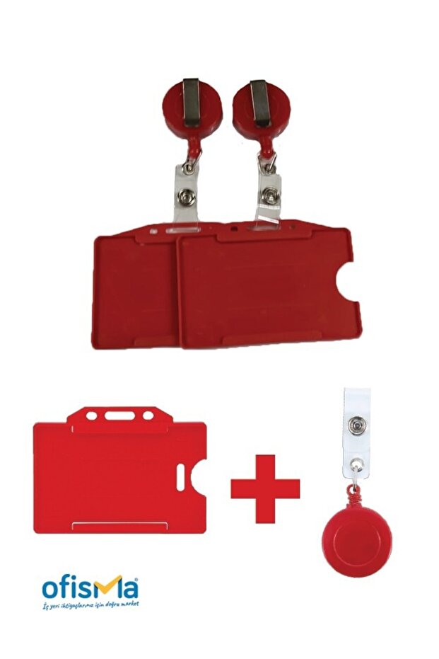 مجموعة حاوية بطاقة الاسم - 1