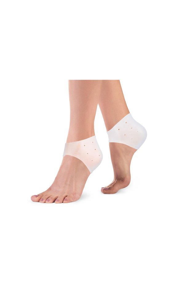 Silicone Heel Protector Socks - Heel Crack Liner