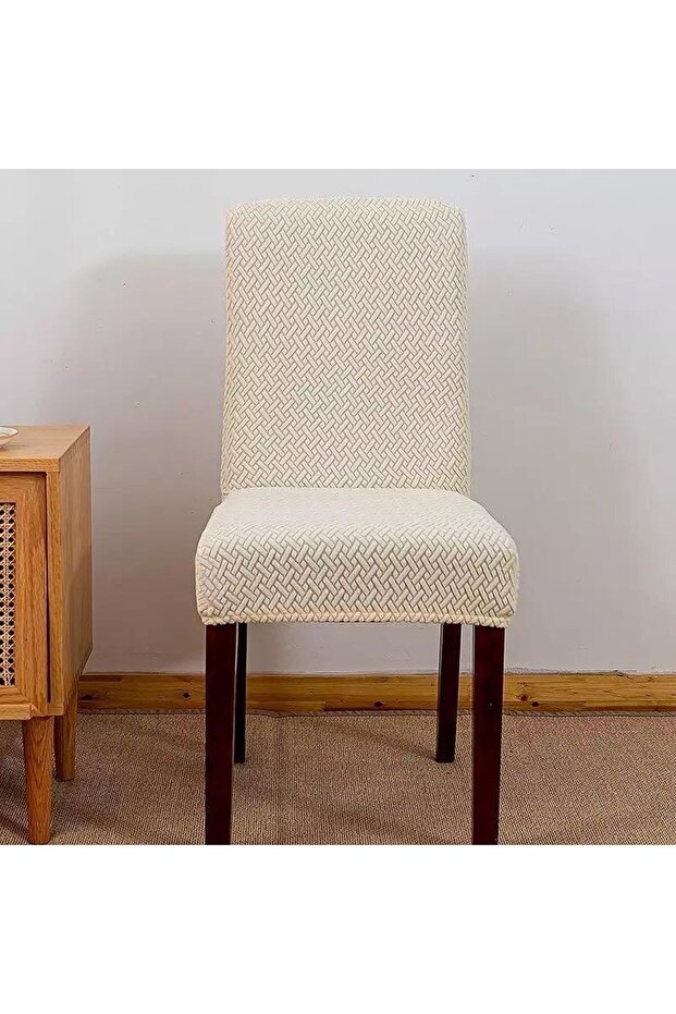 Yüksek Kaliteli Sandalye Örtüsü Seti Sandalye Kılıfı . (6ADET) - 1