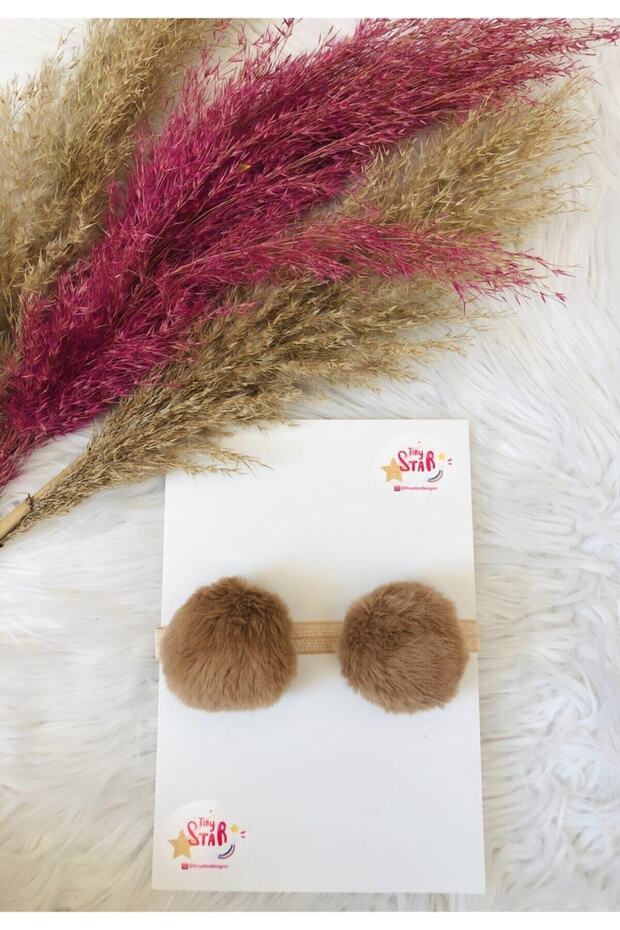 Baby Girl Child Pompom Bandana