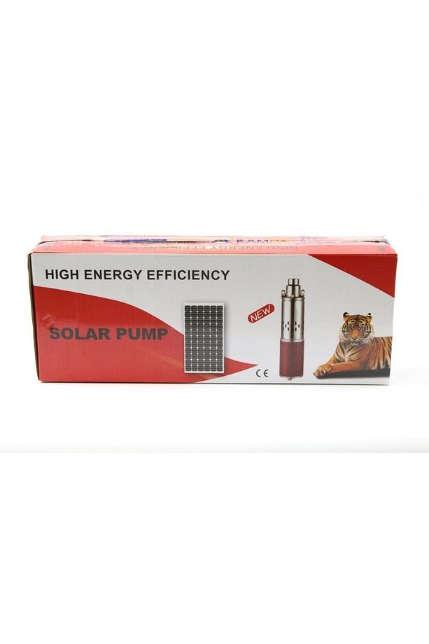 24 Volt Dc Solar Güneş Enerjili Dalgıç Pompa 250w 15 Mt Kablolu Panel Set - 5