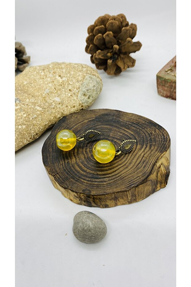 Handmade Ethnic Authentic Hippie Bohemian Glass Earrings