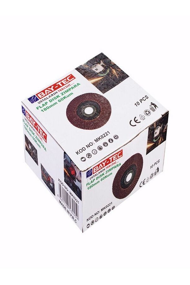 Flap Disk Zımpara 180x22mm 60 Kum Mk0221 4459 - 5 Adet - 2