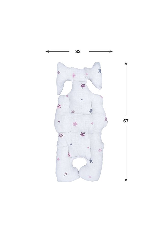 Ezh Muslin Stroller and Car Seat Cushion 8011 - 6