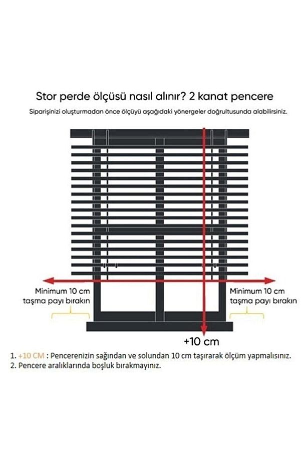 Geniş Pilise Krem Zebra Perde 130x260 - 4
