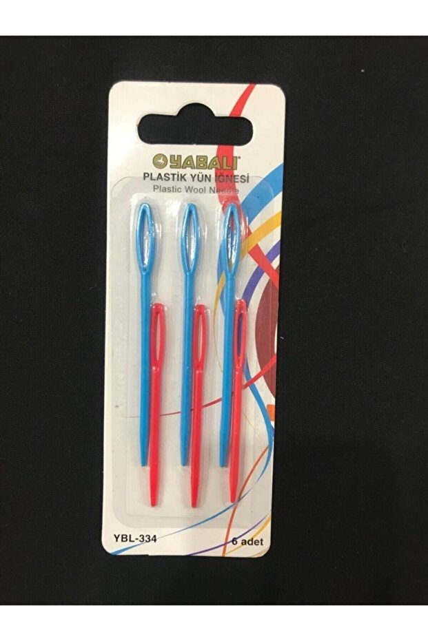 6 قطع من إبر الصوف البلاستيكية - 1