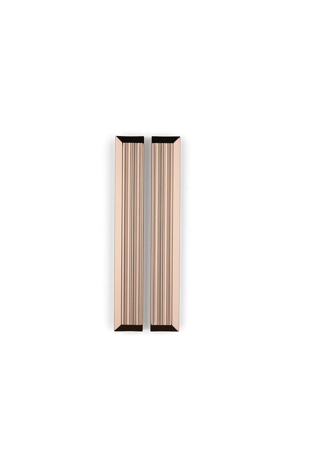 Line/çizgili Kulp Tek Adet - 224 Mm Rose Rengi - Ssy9060 0224 Rs - 1