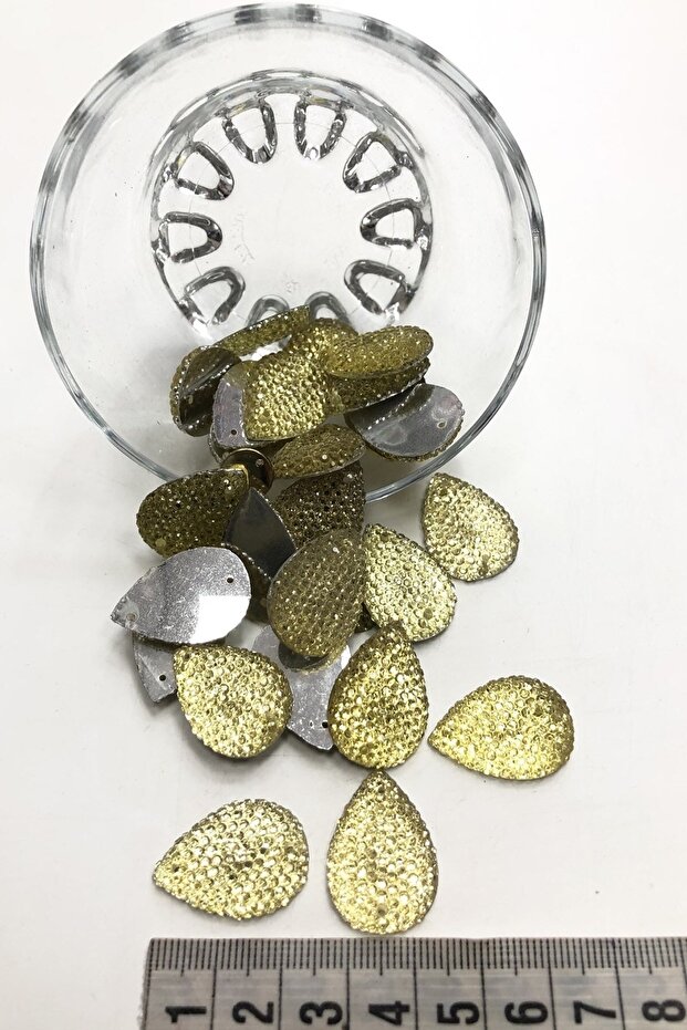 Damla Plastic Strut Stone 1 Pack 10 Pieces – Beads