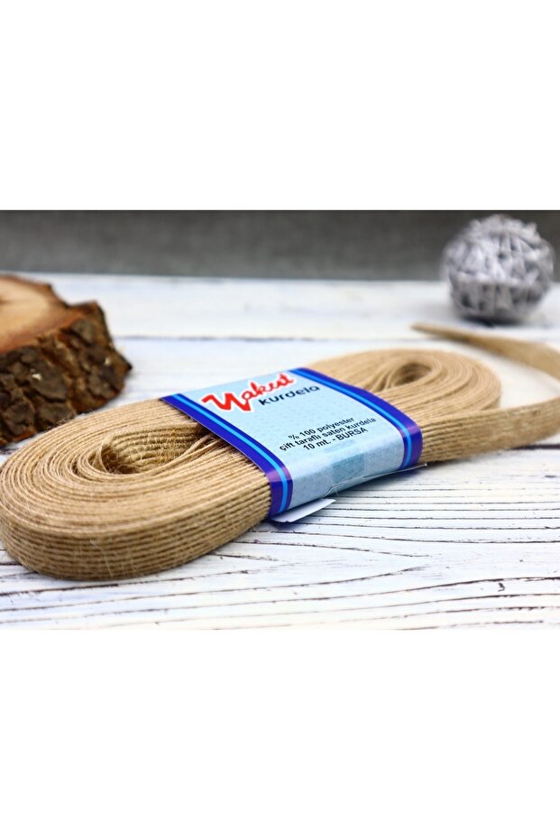 Ornamental Materials Jute Ribbon 1 cm – Ribbon – Ribbon