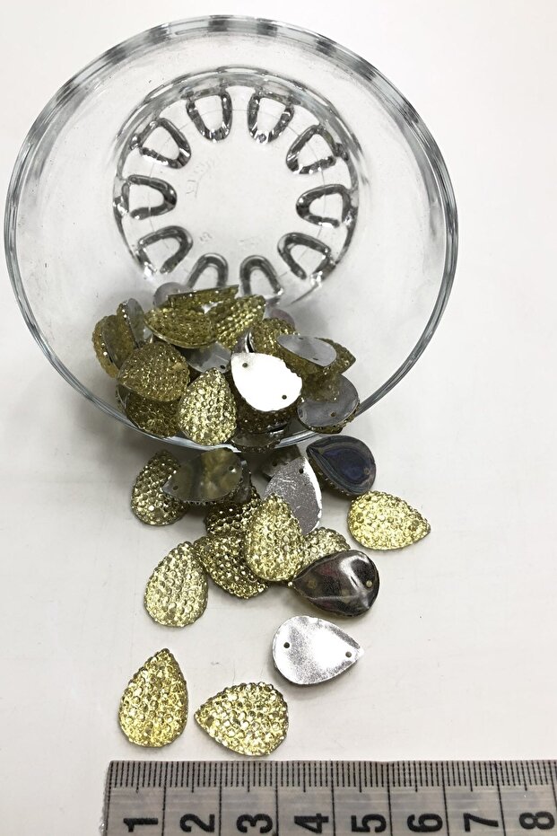 Damla Plastic Strut Stone 1 Pack 10 Pieces – Beads
