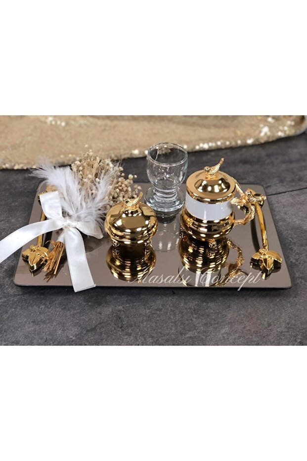 Damat Tepsisi Nişan Tepsisi,söz Tepsisi,söz Hediyelik,nişan Hediyelik,söz Dekoru - 1