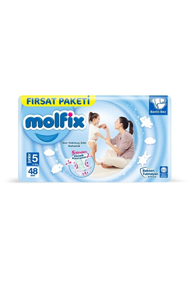 Baby Diaper Size 5 Junior Opportunity Package