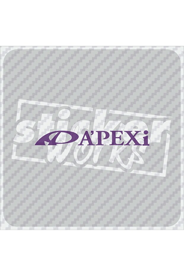 ملصق Apexi للزجاج الأمامي